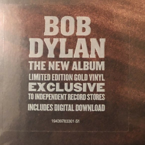 Bob Dylan Rough & Rowdy Ways 2-LP ~ Indie Exclusive Gold Vinyl ~ New/Sealed! - Picture 3 of 4